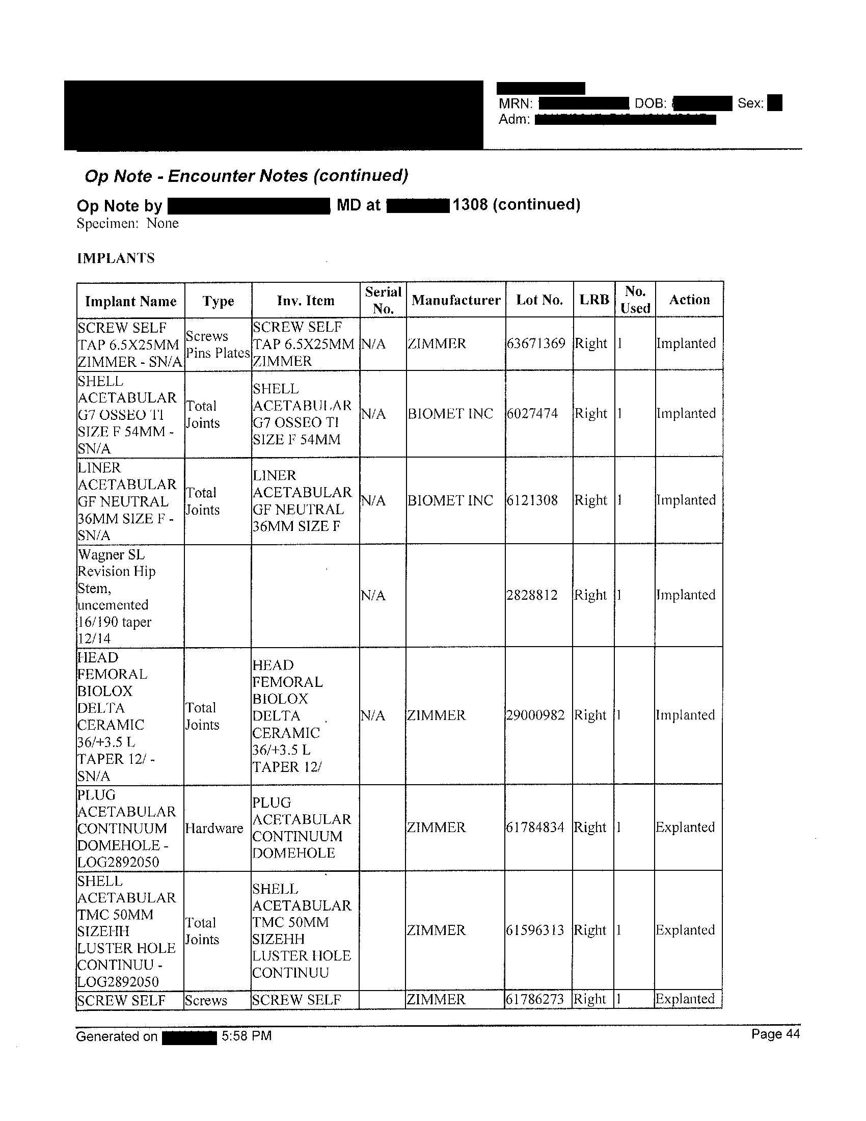 Chart Stik Label